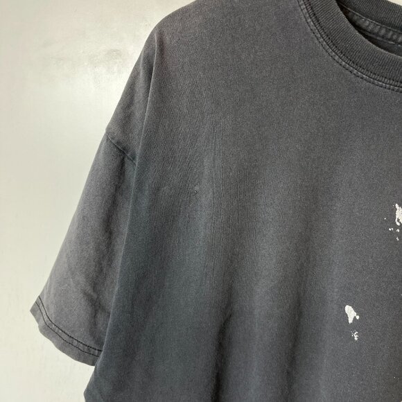 Distressed US Marines T Shirt Vintage Y2K Adult Gray Extra Large XL Graphic Tee - Picture 9 of 16